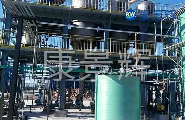 青島康景輝已經全力致力于糠醛廢水處理工藝的綜合使用上，比如預處理+中和法+蒸發(fā)結晶+分鹽技術，已經得到成功運用