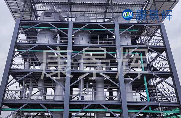 三效連續蒸發器結構優化要從經濟性、占地面積等兩方面來看