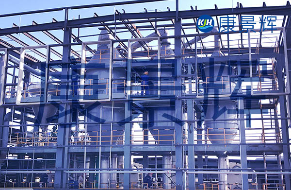 山西的四效蒸發器，處理量從10T/H-56T/H不等,所以價格也不一樣